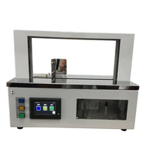 1pc desktop automatic strapping machine yx 210 paper strapping opp belt strapping machine 220v small bundle packaging machine
