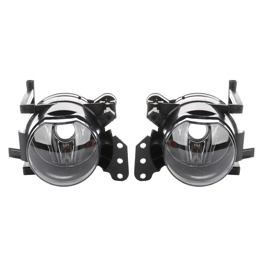 1 пара автомобильных передних противотуманных фар лампы корпус прозрачные линзы