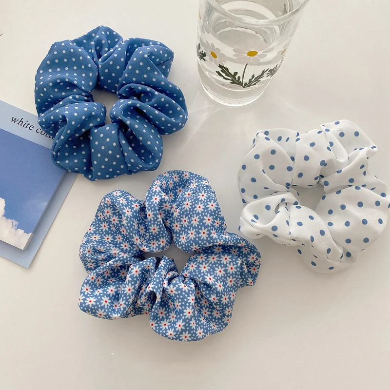 

Gomas elásticas para el pelo para mujer, cintas suaves para el pelo, lazos elásticos de Navidad, Coleta, accesorios de Color