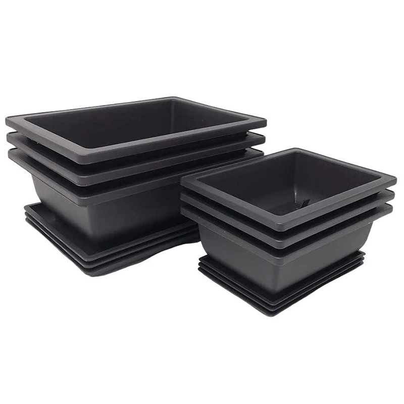 

Тренировочный горшок увлажнения лоток-встроенный сетки, 6-дюймовый и гироборд с колесами 8 дюймов большой ящик для комнатных растений, Комби...