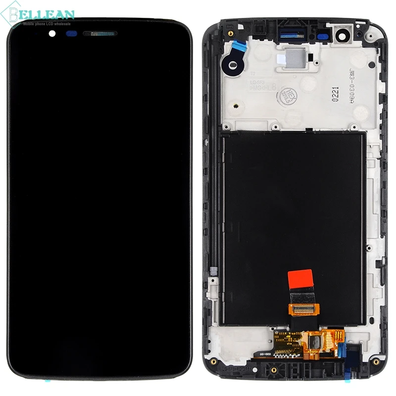 Catteny 1 шт. для LG LS777 lcd с кодирующий преобразователь сенсорного экрана в сборе стилус 3 дисплей M400 K10 Pro lcd с рамкой