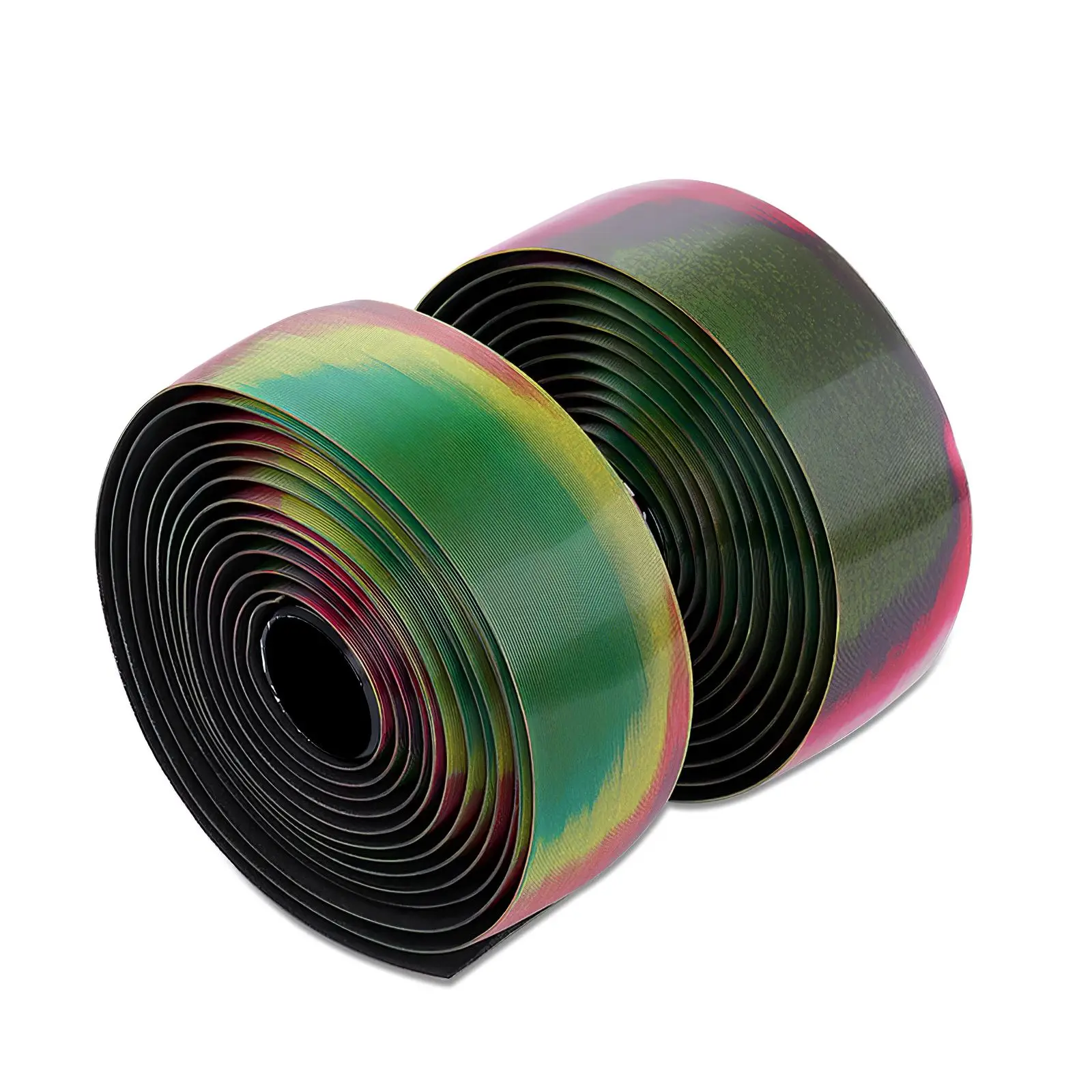 5D градиент Цвет ремень руля анти скольжения для шоссейного велосипеда из