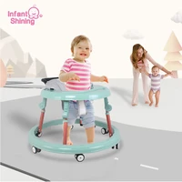 infant shining baby walker folding learn to walk infant walkers children multi function kids bicycle safety babys riding walker