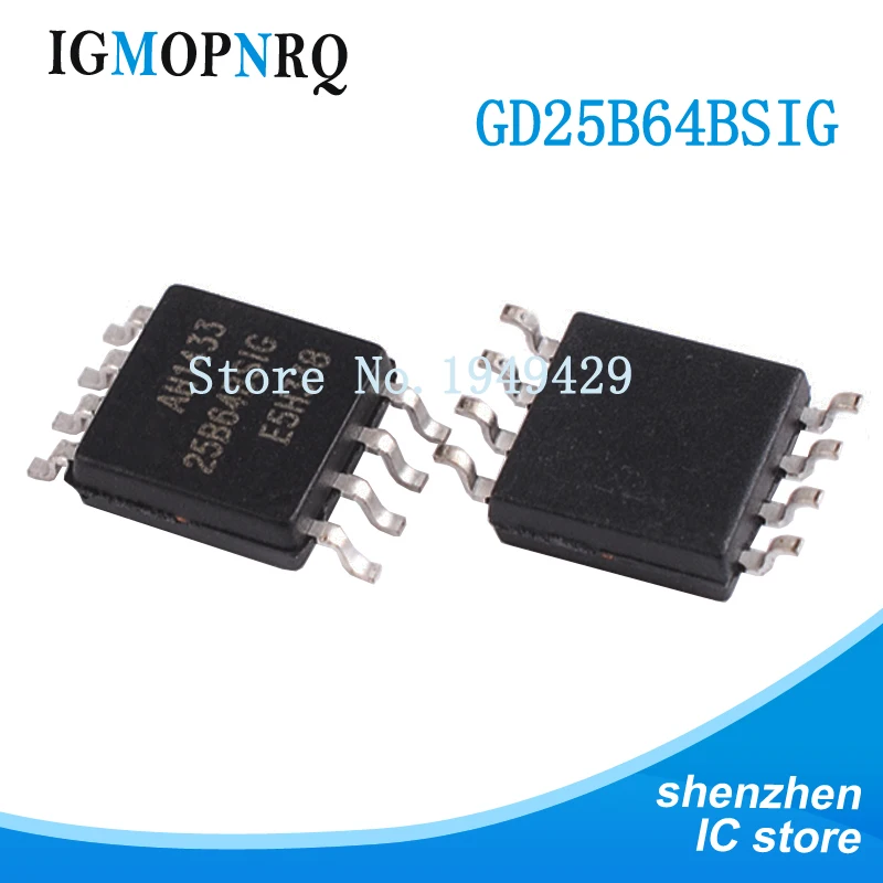 5 шт. GD25B64BSIG SOP GD25B64BSSIG SOP8 GD25B64 SOP-8 25B64BSSIG 25B64 25B64BSIG