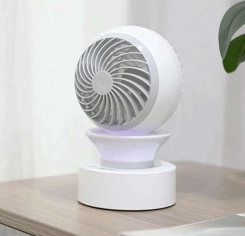 

Desk Fan Small Personal Desktop Table Fan with Strong Wind Quiet Operation Portable Mini Fan for Office Bedroom