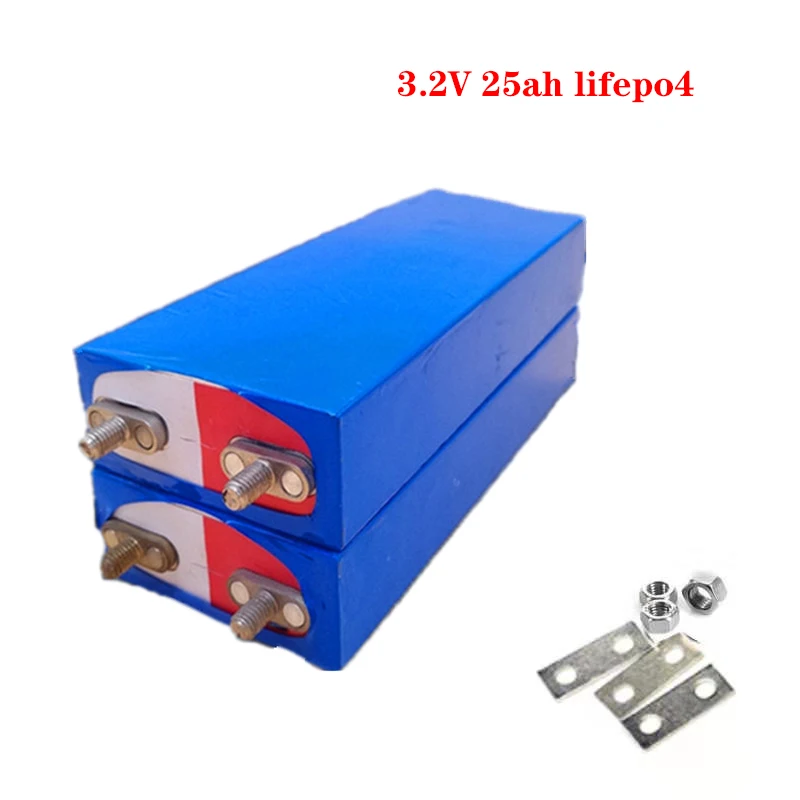 12 шт. lifepo4 3 2 v 25Ah литиевая батарея литий-железо-фосфатных аккумуляторов и набор
