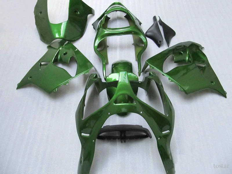 

Free customize fairings body kit for Kawasaki Ninja ZX 9R zx 9r 2000 2001 KAWASAKI Ninja ZX9R zx9r 00 01 bodywork #K298U GREEN