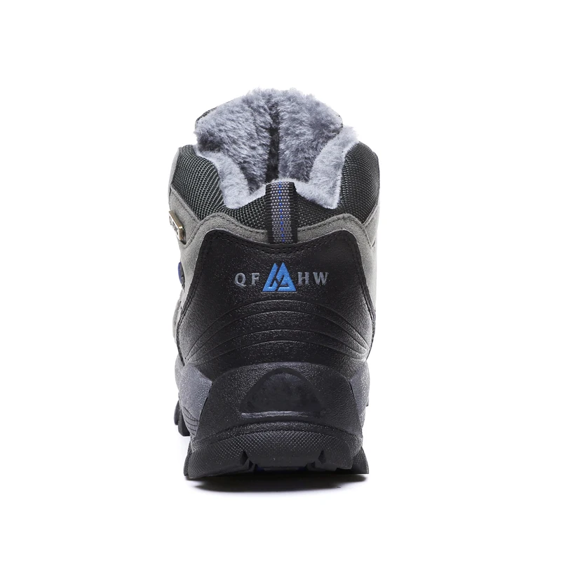 Winter Men's Ankle Boots Classic Outdoor Athletic Sneakers Athletic Shoes Women Boots Female Warm Large Size Cotton Shoes 36-48