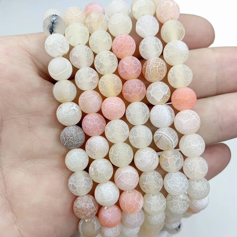 Финальная распродажа акция 8 мм Агаты натуральный камень Матовые Круглые бусины