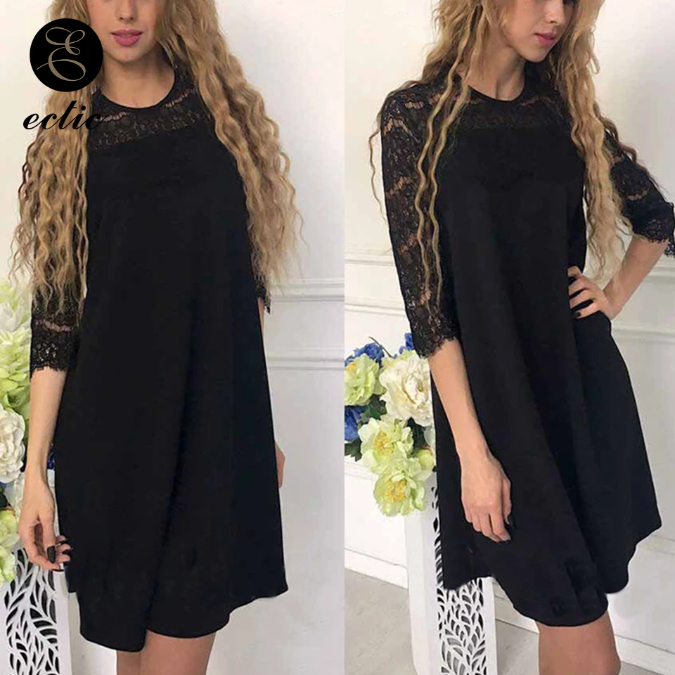 Robe Femme Ete Lace Dresses 2019 High Quality Sukienka Straight Mesh Sleeve Dress Embroidery Woman For Party And Wedding | Женская