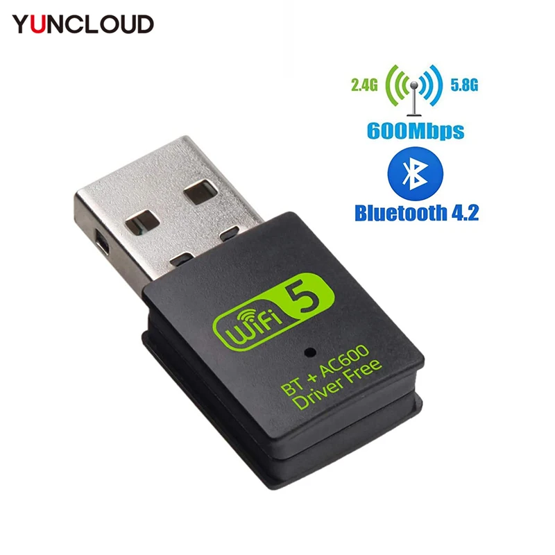 USB-адаптер Wi-Fi USB 600 2 4 Мбит/с ГГц | Компьютеры и офис