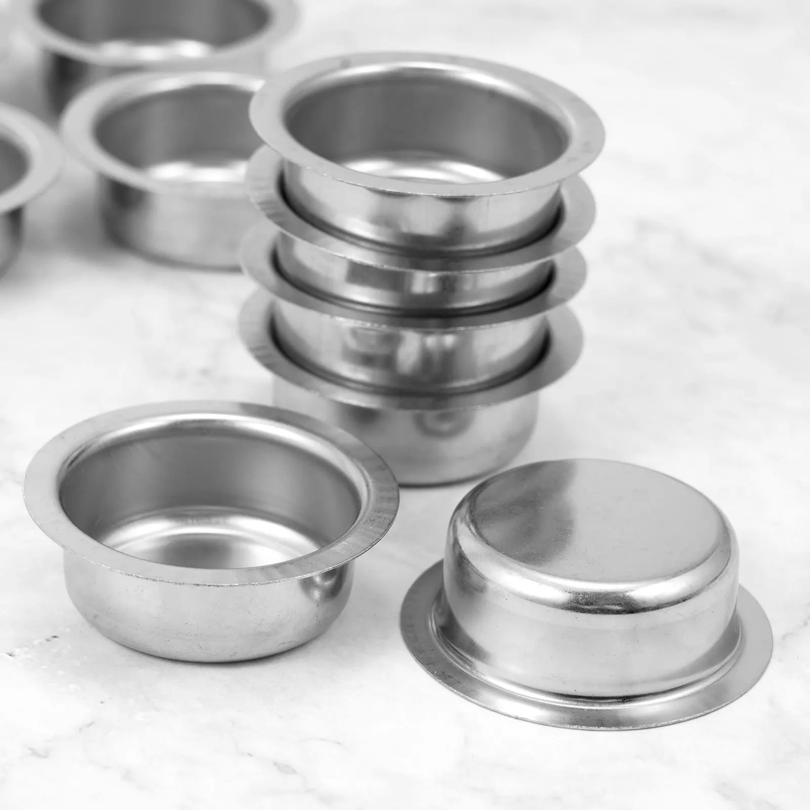 10 шт. Нержавеющая сталь для отопки воска кастрюли подсвечник вечерние свадебные