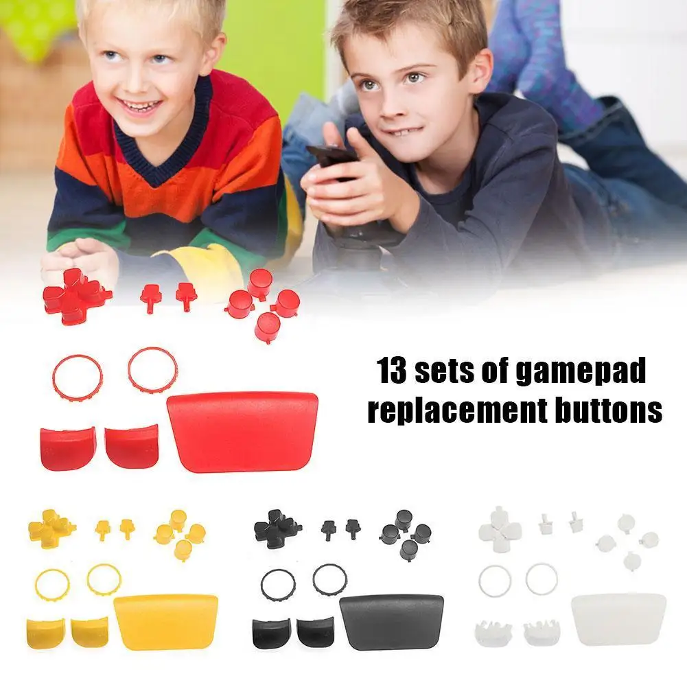 

NEW Controller Button Joystick Key Colorful Replacement Cover Gamepad For PS5 Case Handle Cap Accessories Shell R7F4