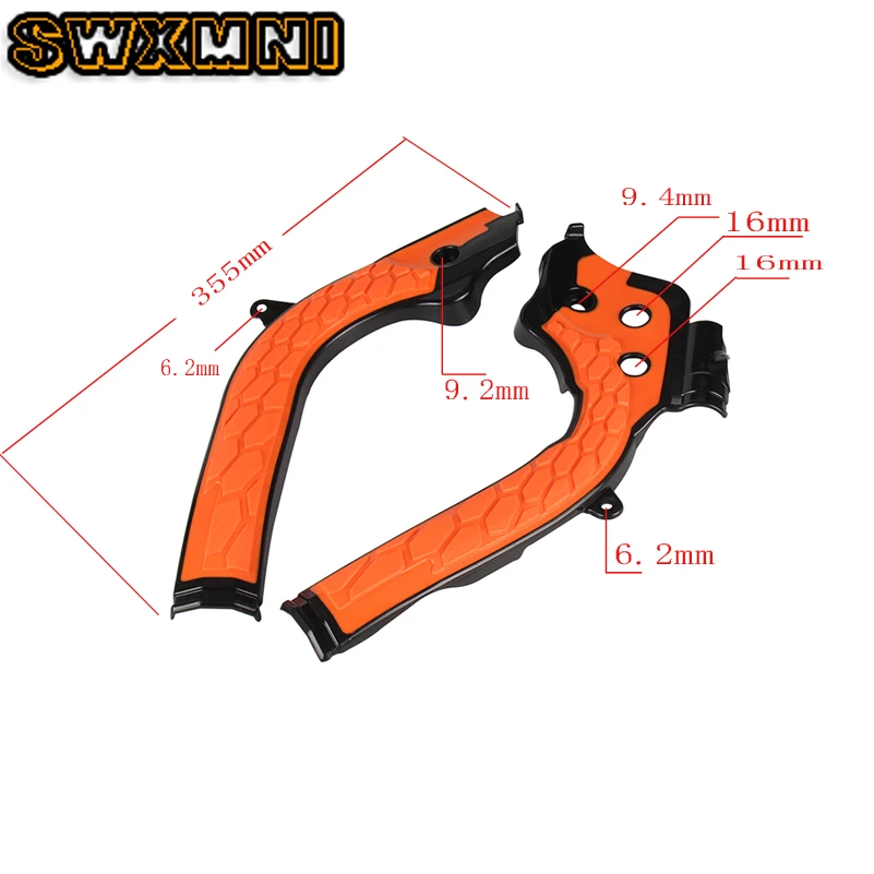 X Grip Защитная крышка рамы для Husqvarna TE FE FC SX SXF EXC F 125 150 250 300 350 450 внедорожный
