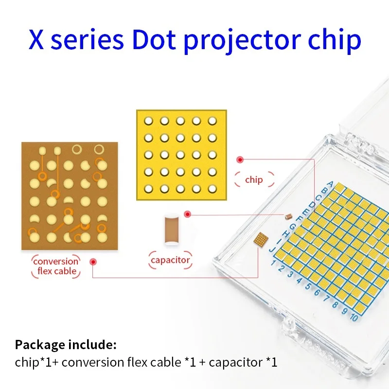 

Гибкий кабель JC JCID PRO1000S F2 Face ID Dot для iPhone X XS Max XR