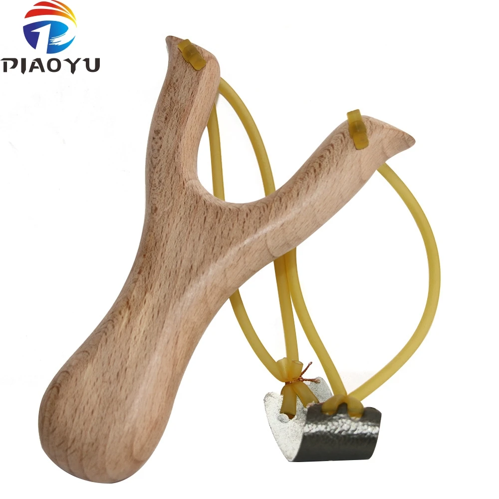 Рогатка Охотничья деревянная катапульта с резиновой трубкой наружный высокого