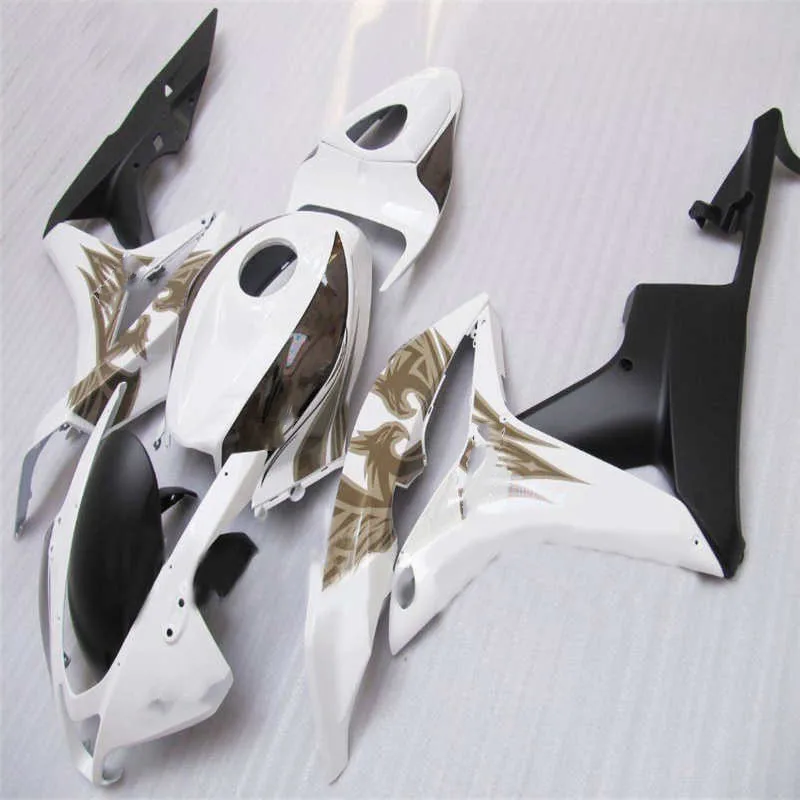 OEM _ качественный комплект обтекателей для HONDA CBR 600RR 2007 2008 F5 07 08 CBR600RR белый + # 776SS |