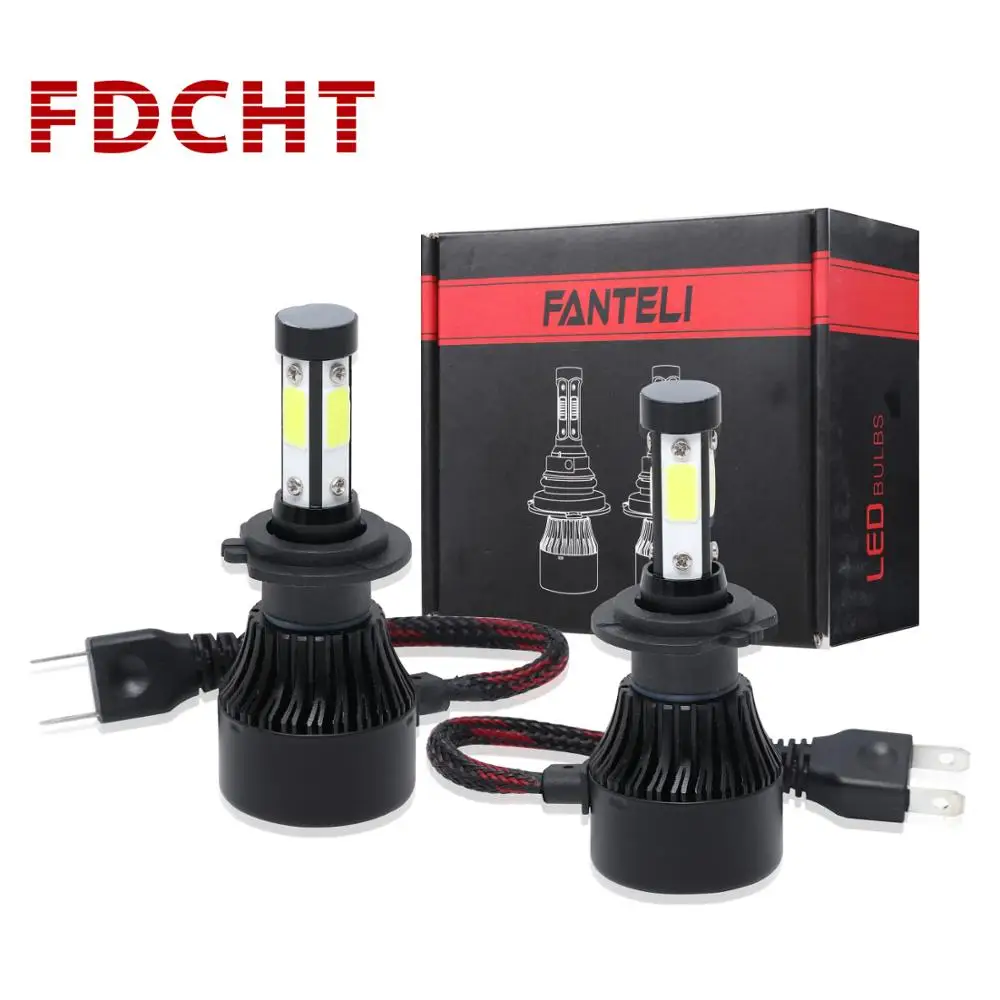 Светодиодная лампа FDCHT h1 h11 h4 h7 автомобильная фара 6500k psx24w h15 h27 d1s d2s d4s 24v hb3 hb4 h8 h3 turbo