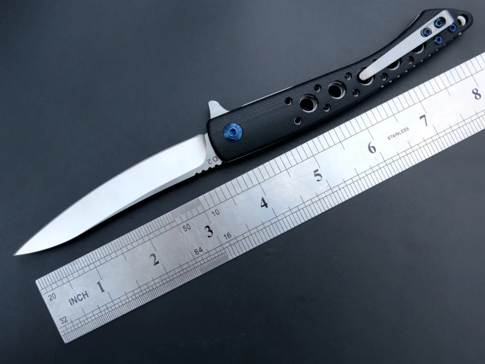 Eafengrow летающая рыба шариковый подшипник flipper складной D2 Сталь G10 кемпинг охота