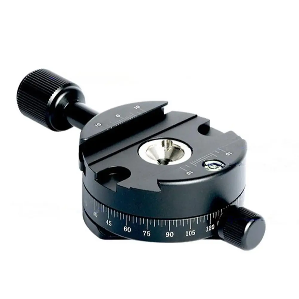 

QJ01 360 Degree Panoramic Tripod Holder Quick Release Plate Clamp Screw Adapter Camera Accessories For Tripod SLR Camera Fixed