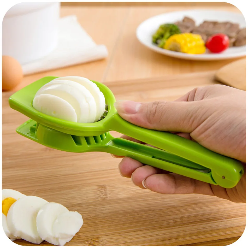 

Stainless Steel Handheld Mushroom Kiwi Divider Tomato Cutter Egg Split Device Multifunction Slicing Mould Egg Slicer