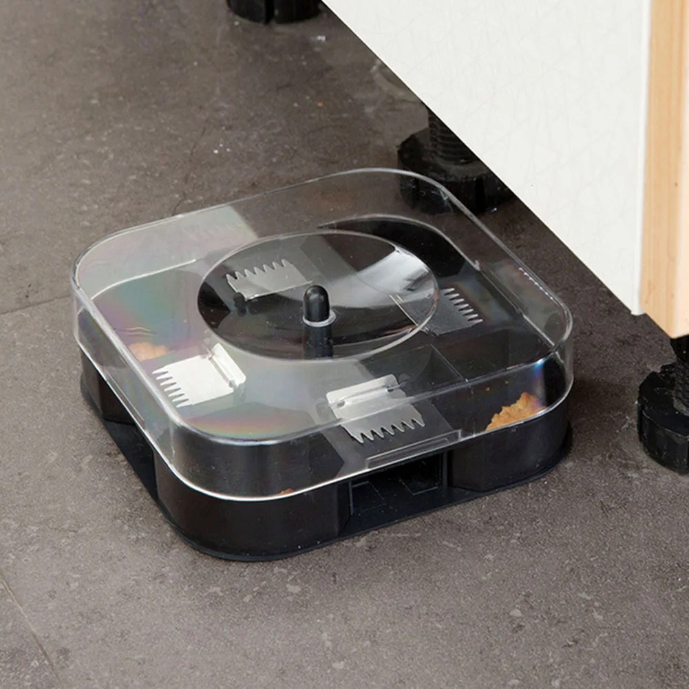 

Cockroach Trap with Baits Plastic Reusable Non-Toxic Bug Roach Catcher Insect Pest Killer JW