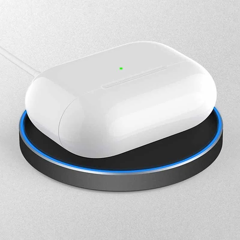 Беспроводная зарядная станция 3 Вт QI беспроводное зарядное устройство для Airpods Pro