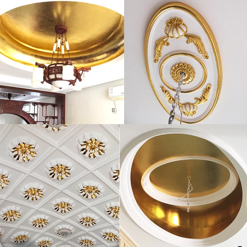 5000 шт. листы из золотой фольги 14 см и 16 см|Крафт-бумага| |