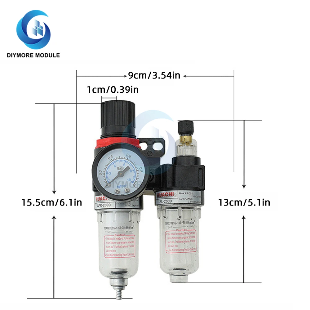 Воздушный компрессор AFC2000 масляный водяной сепаратор регулятор ловушка