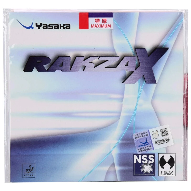 

YASAKA RAKZA X SOFT Table Tennis Rubber Pips-In Yasaka Original RAKZAX / RKX SOFT YASAKA Ping Pong Sponge