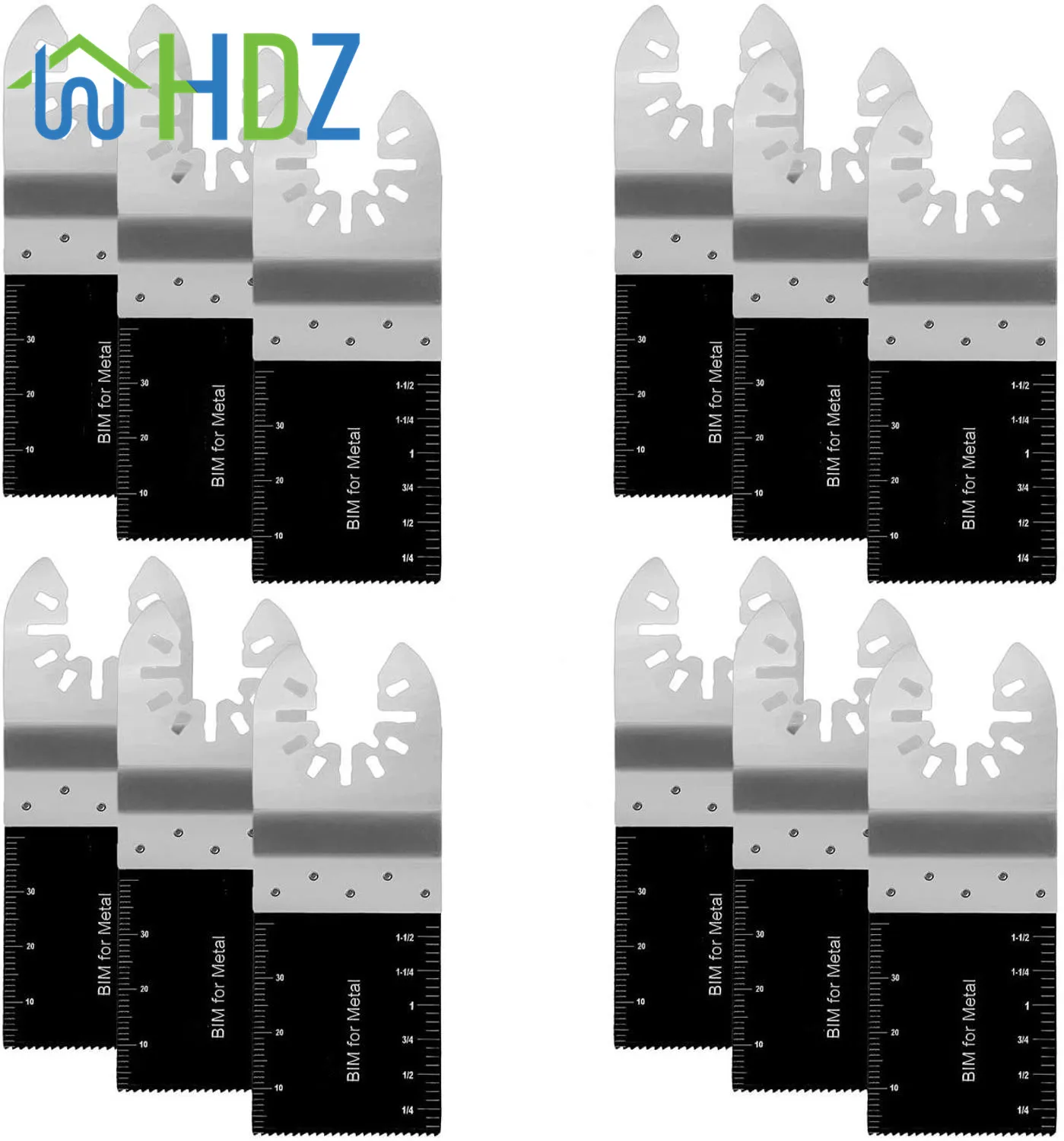 

Bi-Metal Oscillating Saw Blades Universal Quick Release Tool Metal Oscillating Saw blades