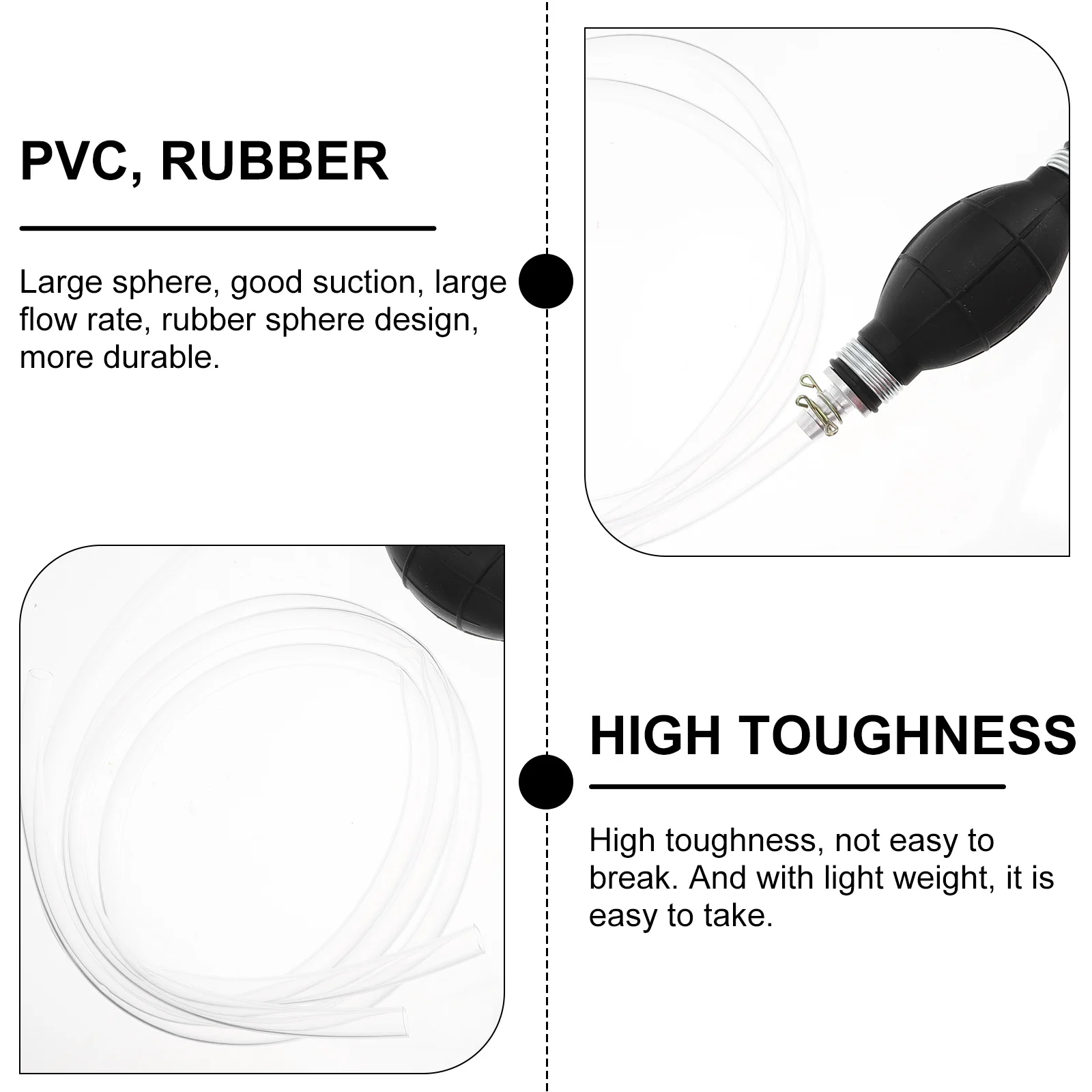 2 шт. сифонный насос для перекачки масла бензиновый шланг топлива | Автомобили и