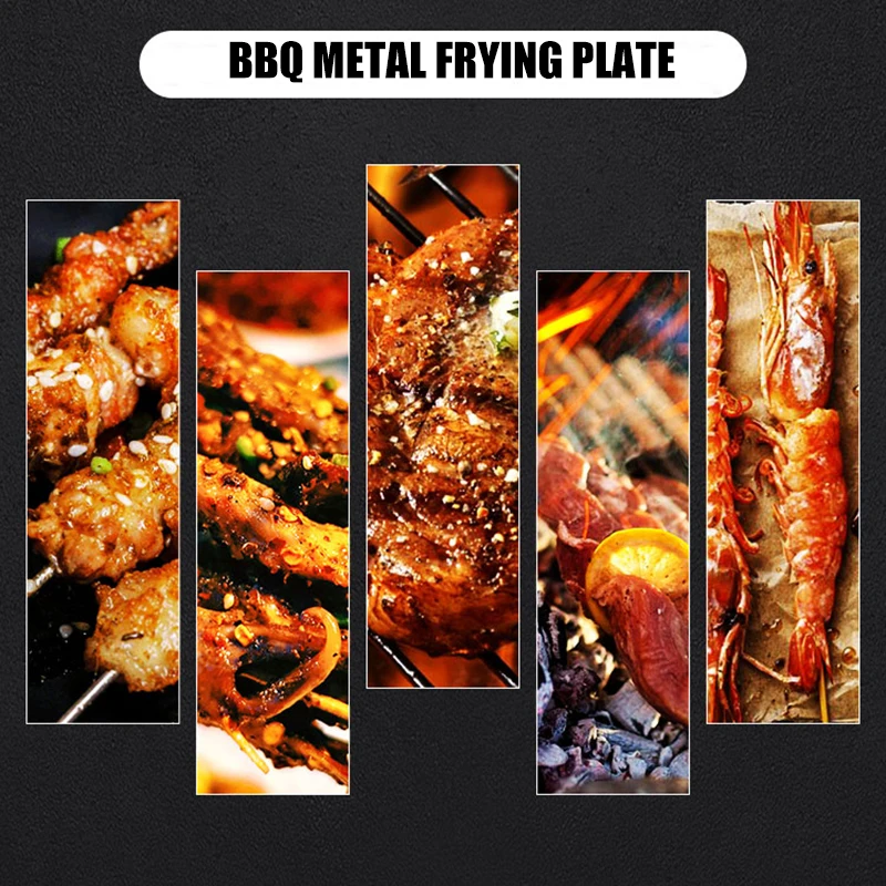 Корейская сковорода для барбекю гриль жарки 30x25 см антипригарная тарелка гриля
