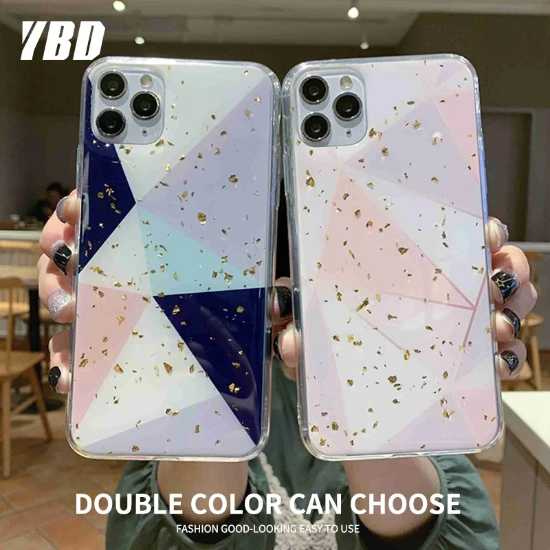 YBD блестящий чехол для телефона iPhone XR 11 Pro XS Max X 7 plus 8 6 6s мягкий ТПУ задней панели