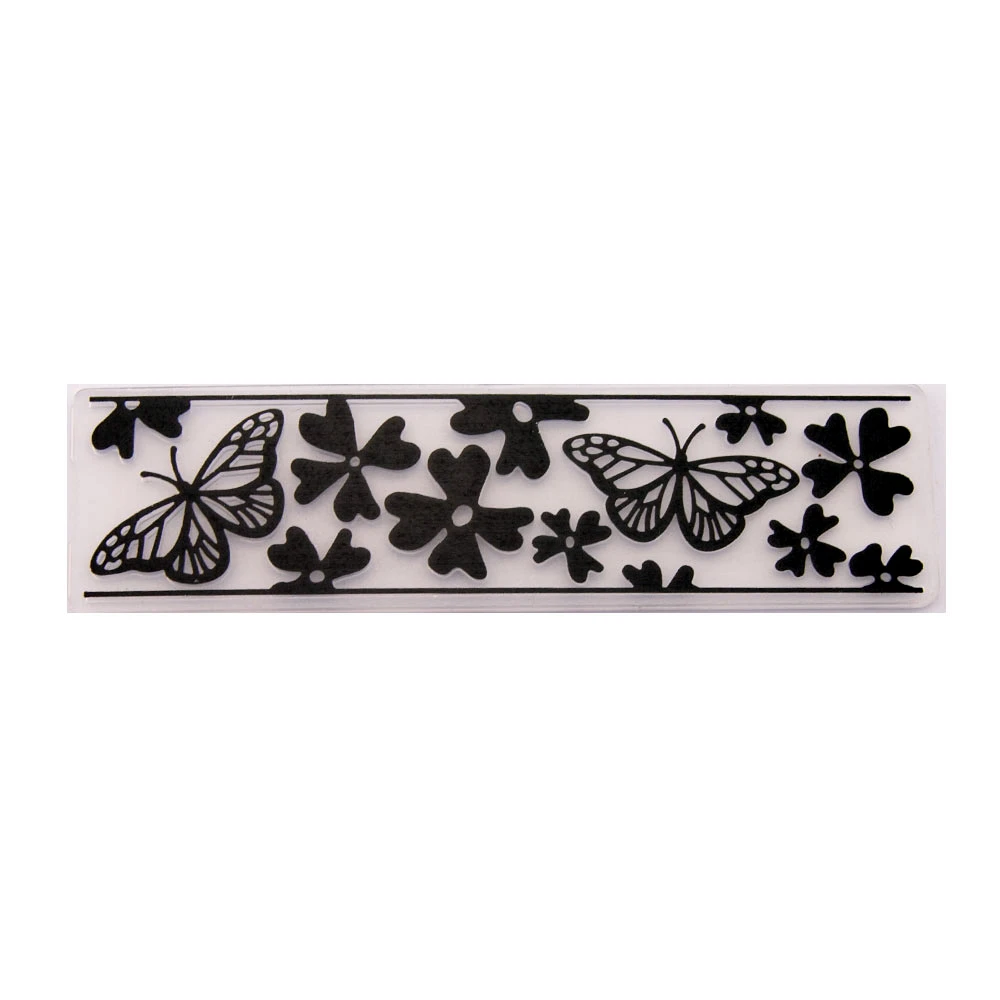 

YINISE Plastic Embossing Folder For Scrapbook Stencils BUTTERFLY BACKGROUND DIY Photo Album Cards Making Decoration Scrapbooking