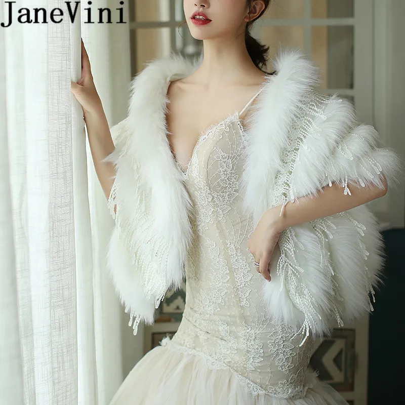 Пикантные кружевные свадебные куртки jaevini 2020 зимнее свадебное платье из