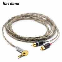 haldane hifi 3 5mm to 2 rca male audio cable nordost odin siver plated 3 5mm to double rca male audio aux cable