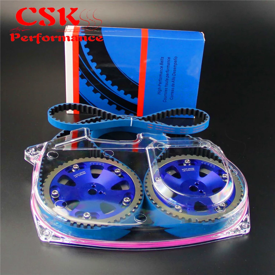 Ремень ГРМ с балансировкой + шестеренка для камеры Штатив Lancer EVO 9 IX 4G63|clear cam cover|cam