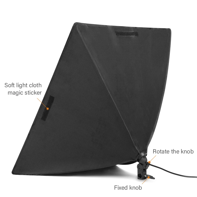Photography Softbox Lighting With Tripod Kit Studio Soft Box Continuous Equipment For Photographer Record Photos Videos |