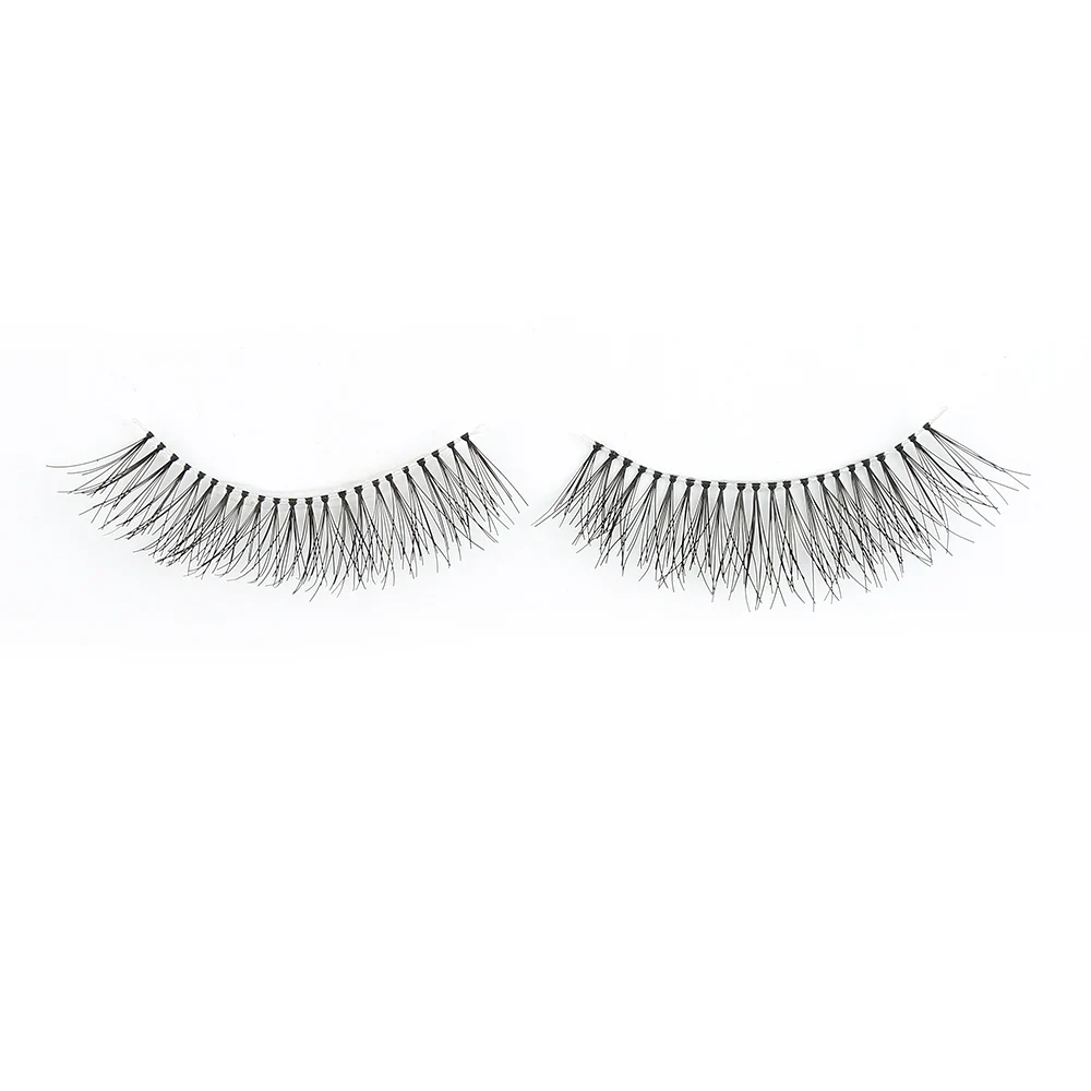 ELECOOL Soft 5Pairs/set Handmade Fiber Eyelashes Extensions Long Cross Thick Fake False Eye Lashes Maquiagem Cosmetic Tool