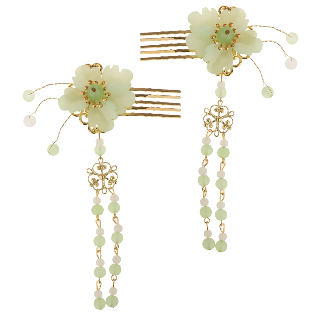 2 шт. заколка для волос с кисточками в китайском стиле| |