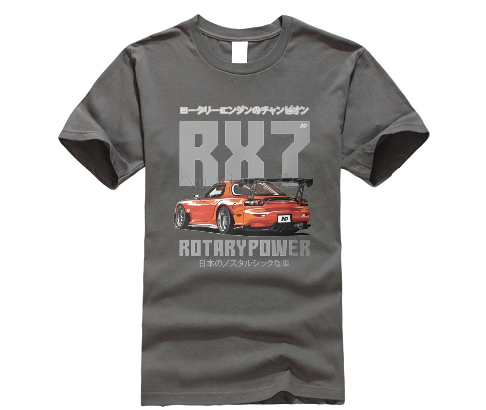 Модная крутая Мужская футболка забавная Mazda RX7 индивидуальная Футболка с принтом