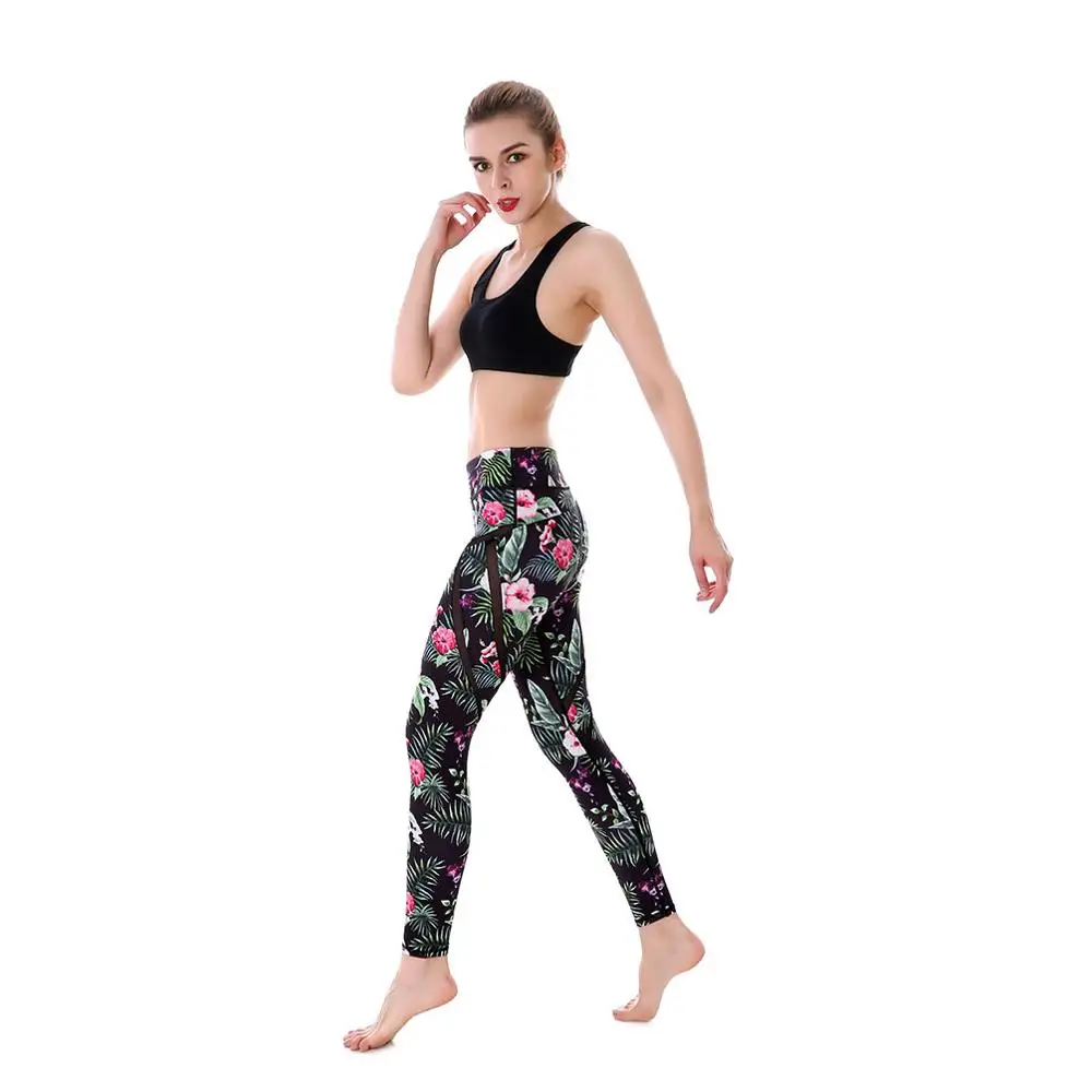 Лотос дышащие летние Леггинсы Спортивная одежда осень эластичный сила Открытый