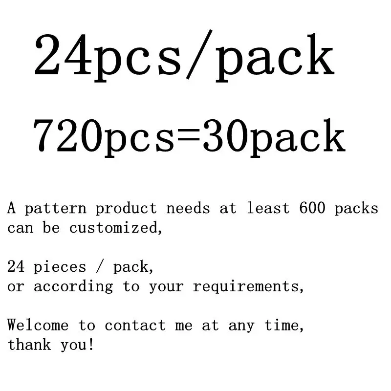 720 шт. Топпер для капкейков поддержка настройки пожалуйста напишите нам на выбор