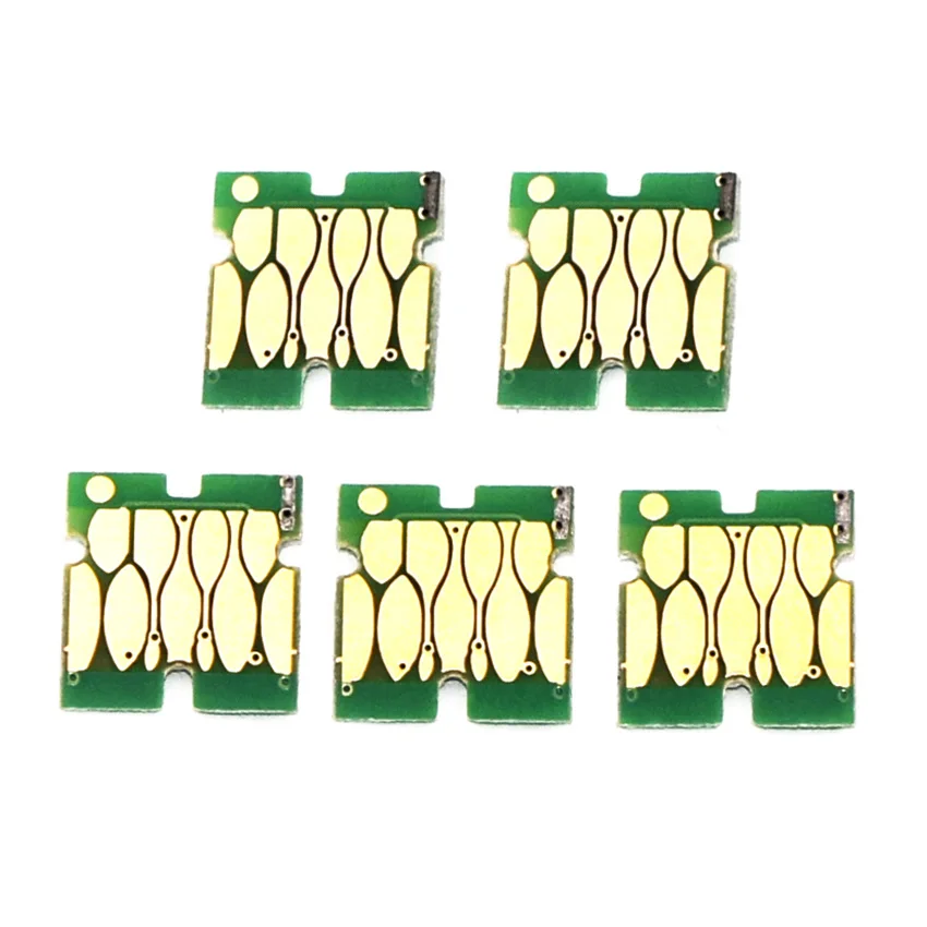 

5 color T6941-T6945 T6941 Cartridge Chip For Epson SureColor T3000 T3070 T5070 T7070 T3200 T5200 T7200 T3270 T5270 T7270 Printer