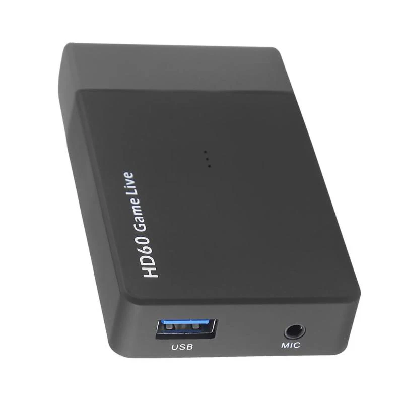 1080P 60FPS HDMI к USB 3,0 карта видеозахвата Phone Game ТВ коробка запись с микрофоном ПК потоковая трансляция в прямом эфире на Facebook Youtube