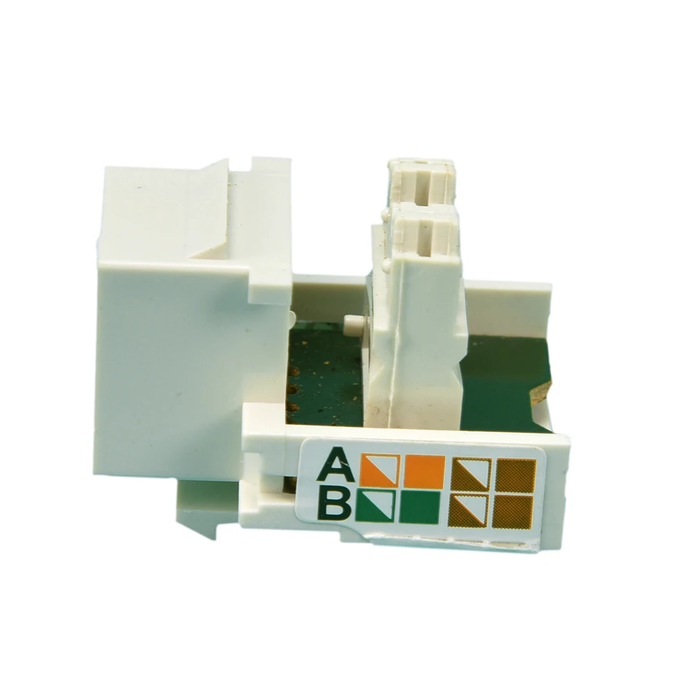 2 шт./лот телефонный модуль 6P4C гарнитура Keystone Jack Разъем адаптер | Компьютеры и офис