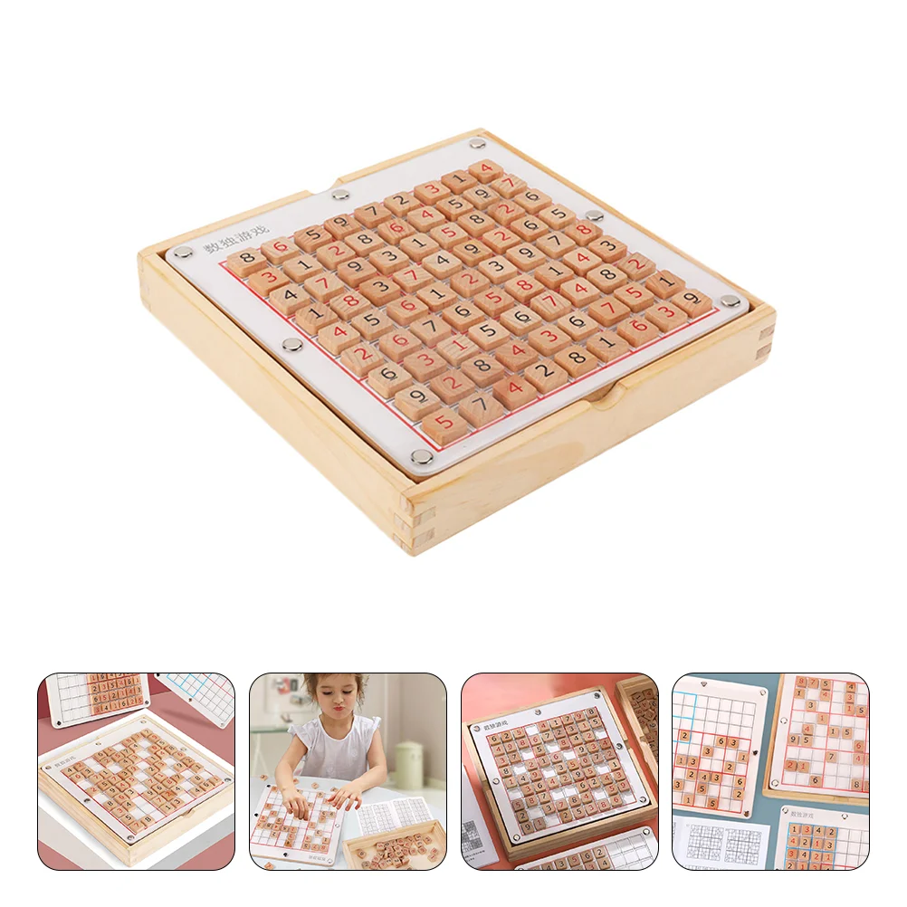 

1pc Kids Sudoku Game Kids Early Education Grids Game Chess Board Games