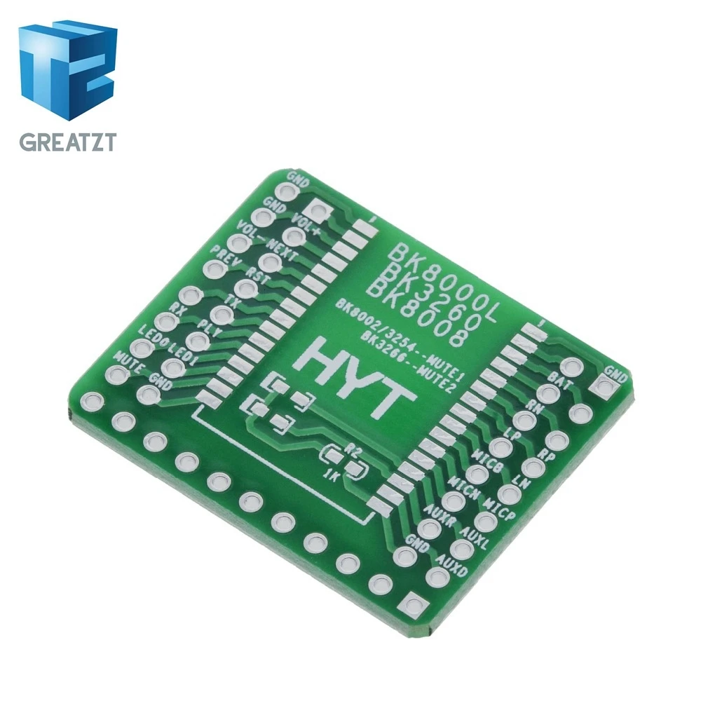 GREATZT 1 шт. Bluetooth стерео аудио модуль передачи BK8000L AT команды SPP Bluetooth динамик усилитель DIY