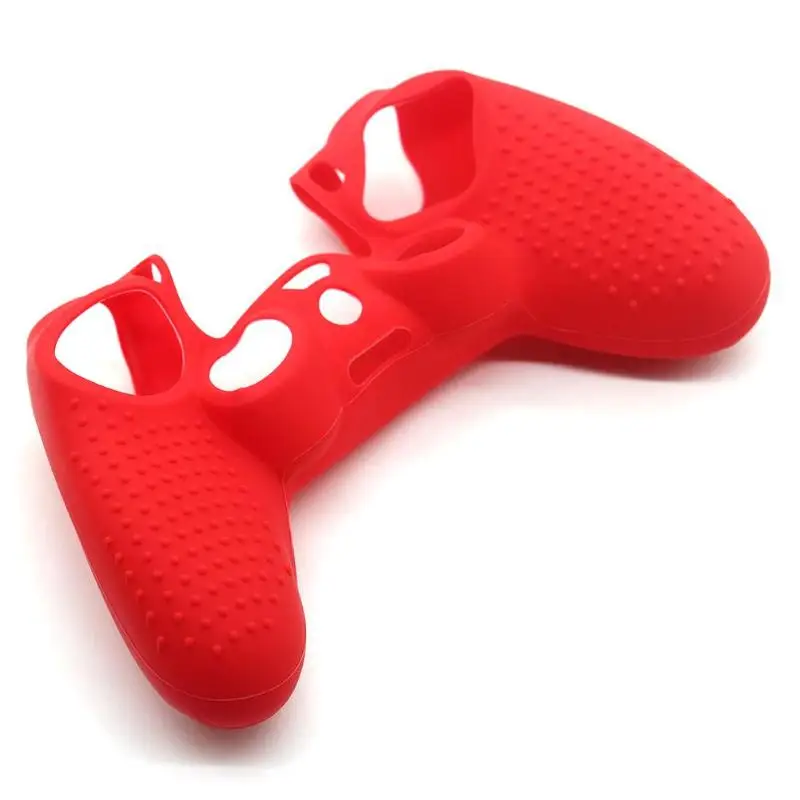 Non-slip Мягкий силиконовый чехол с защитным козырьком для ухода за кожей кожи PS4 PS4 PRO игровой контроллер